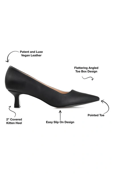 Journee Collection Celica Pump In Black