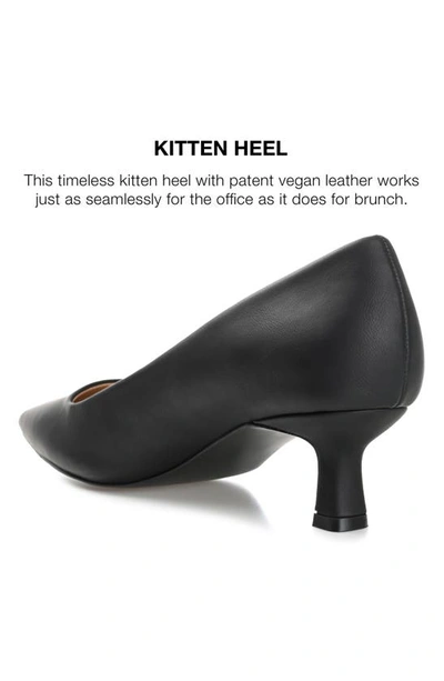 Journee Collection Celica Pump In Black