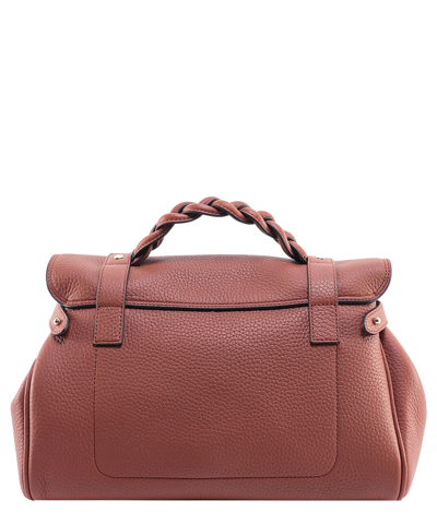Shop Mulberry Alexa Handbag In Brown