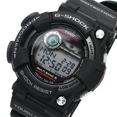 Pre-owned Casio G-shock Gwf-1000-1jf Frogman Master Of Tough Solar Atomic Watch Japan