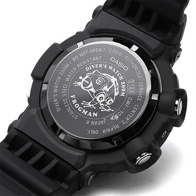 Pre-owned Casio G-shock Gwf-1000-1jf Frogman Master Of Tough Solar Atomic Watch Japan