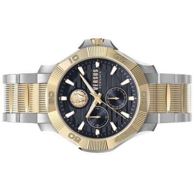 Pre-owned Versace Versus By  Men's Wristwatch Dtla Vspzt2621 Stainless Steel