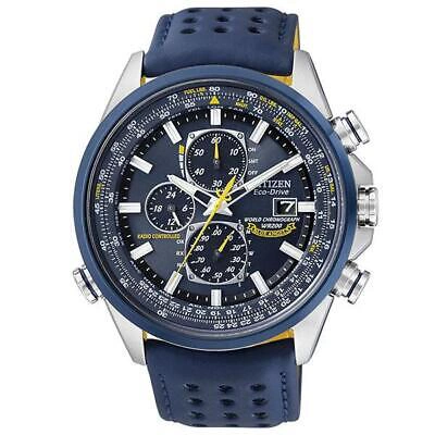 Pre-owned Citizen Promaster Sky Blue Angels At8020-03l Eco-drive Radio Solar Watch 43mm