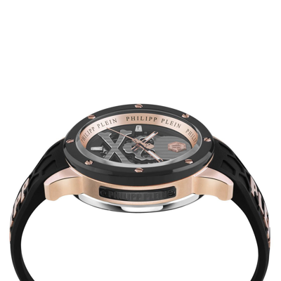 Pre-owned Philipp Plein Men's Watch Automatic Plein Rich Pwuaa0623 Silicone