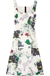 ERDEM Tate floral-print tech-jersey dress