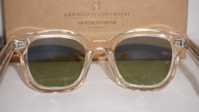OLIVER PEOPLES Pre-owned Brunello Cucinelli Sunglasses Filu Ov5472su 109452 50 23 145 In Green C