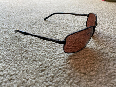 Pre-owned Serengeti Men's  8664 Wanamaker Sunglasses Photochromic Lenses With Tag Case In Drivers (amber)