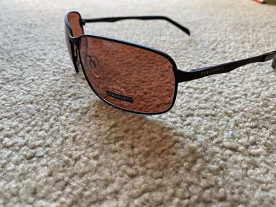 Pre-owned Serengeti Men's  8664 Wanamaker Sunglasses Photochromic Lenses With Tag Case In Drivers (amber)