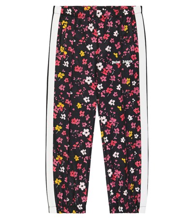 Shop Palm Angels Floral Track Pants In Multicoloured