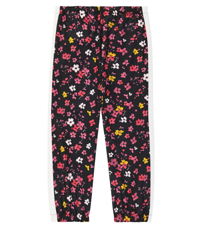 Palm Angels Floral Track Pants In Multicoloured