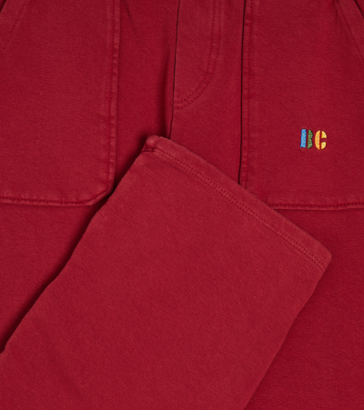Bobo Choses Cotton-blend Pants In Red