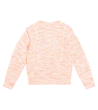 Shop Scotch & Soda Cable-knit Sweater In Pink