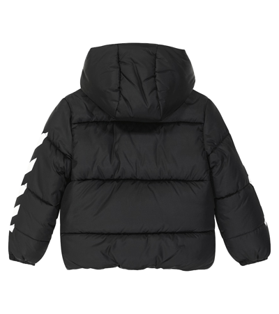 Shop Off-white Puffer Jacket In Black