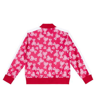 Palm Angels Printed Track Jacket In Multicoloured