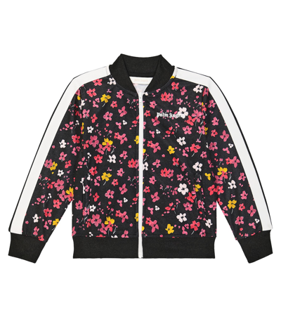 Shop Palm Angels Floral Track Jacket In Multicoloured
