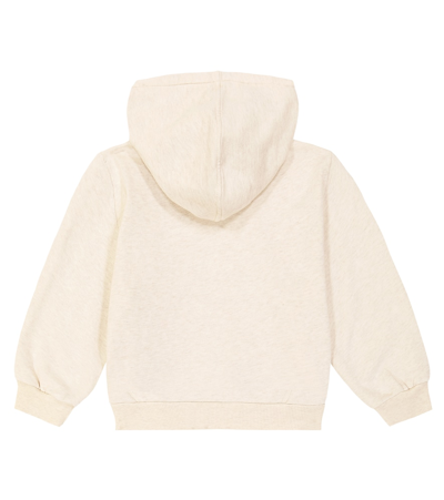 Shop Bobo Choses Printed Cotton Jersey Hoodie In Grey