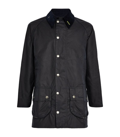 Shop Barbour 40th Anniversary Waxed Beaufort Jacket In Navy