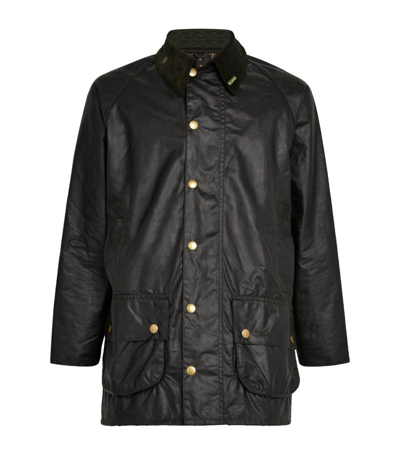 Shop Barbour 40th Anniversary Waxed Beaufort Jacket In Green