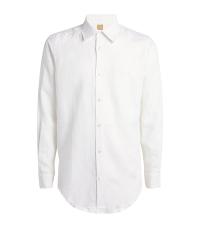 Shop Che Ché Linen Shirt In White