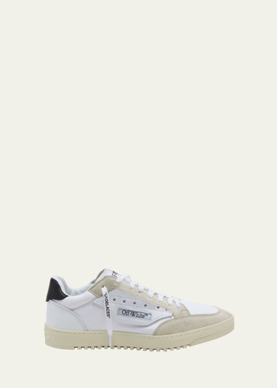 Shop Off-white Men's 5.0 Low-top Sneakers In White Black