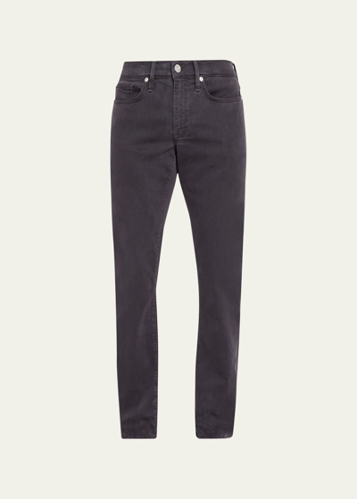Shop Frame Men's L'homme Slim Pants In Charcoal Grey