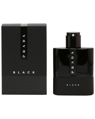 Shop Prada Luna Rossa Black Men 3.4oz Eau De Parfum Spray