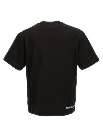 Shop Moncler Grenoble Logo Print T-shirt In Black