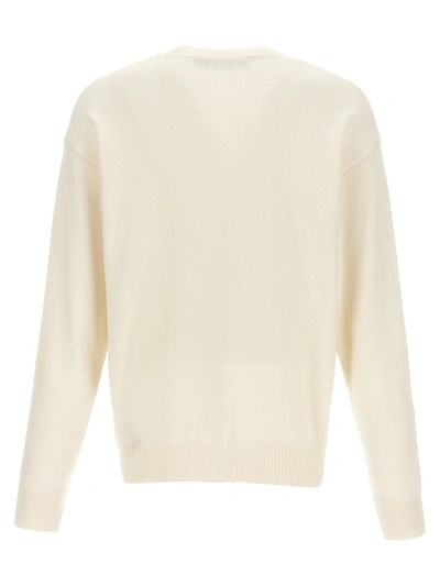 Shop Palm Angels 'rainbow' Sweater In White