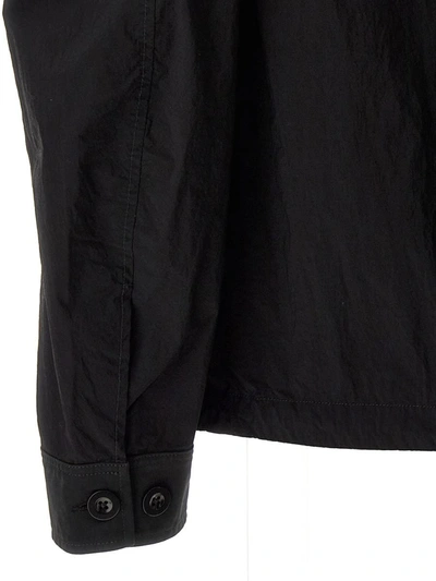 Shop Ten C 'mid Layer' Jacket In Black