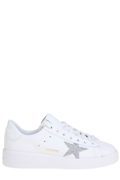 Shop Golden Goose Deluxe Brand Purestar Lace In White