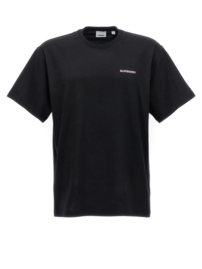 Shop Burberry Summer Capsule Shoreham T-shirt In Black