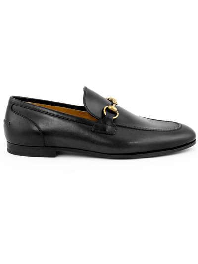 Shop Gucci Jordaan Black Loafer In Default Title