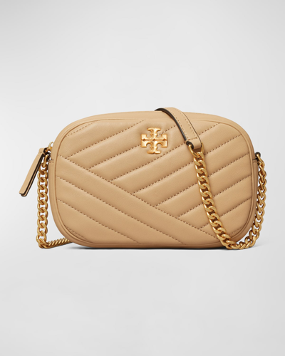 Devon Sand Kira Chevron Camera Bag by Tory Burch Accessories for