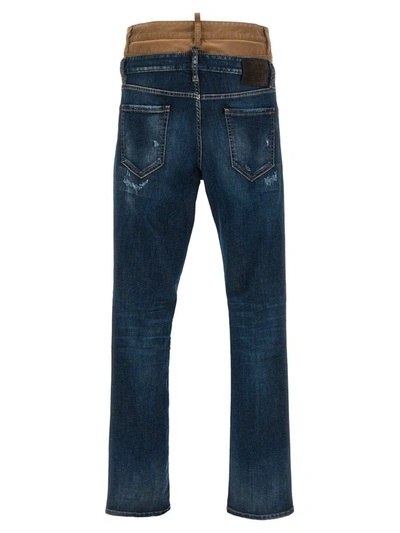 Shop Dsquared2 Jeans 'skinny Twin Pack' In Blue