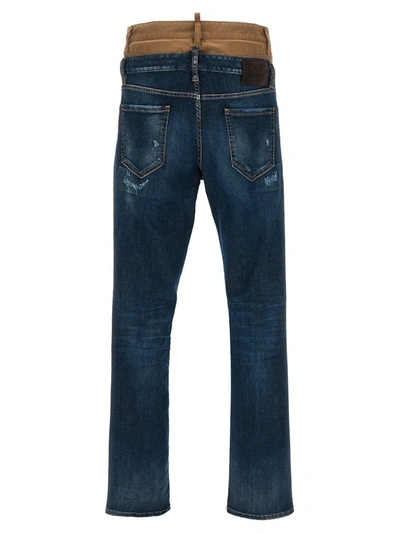 Dsquared2 Skinny Twin Pack Jeans In Blue