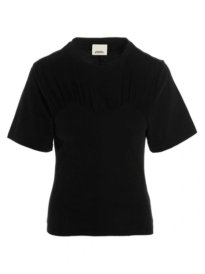 Shop Isabel Marant 'zazie' T-shirt In Black