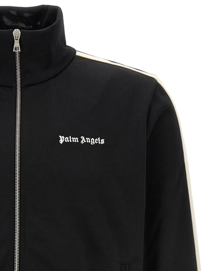 Shop Palm Angels 'track' Sweatshirt In Black