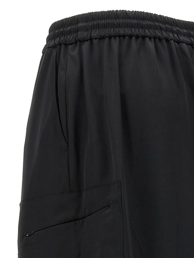 Shop Y-3 Side Band Skirt In White/black