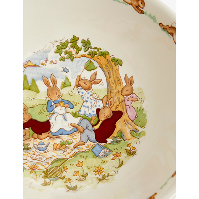 Royal Doulton Bunnykins Infant Bone-chain Plate And Mug Set