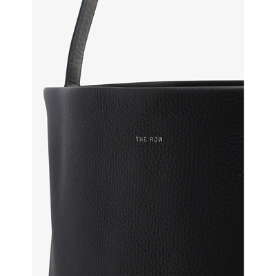 The Row Womens Black Pld Park Large Leather Tote Bag In Black Pld