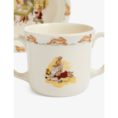Royal Doulton Bunnykins Baby Bone-chain Plate And Mug Set