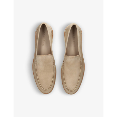 Magnanni Ens  Altea Suede Loafers In Bone