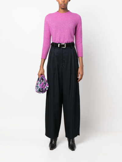 By Malene Birger Piscali High-waist Trousers In Black