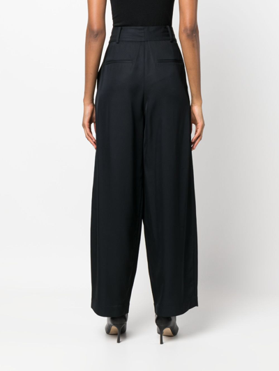By Malene Birger Piscali High-waist Trousers In Black
