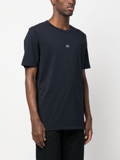 C.p. Company Jersey No Gravity T-shirt In Blue