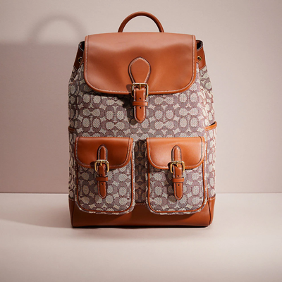 Coach Restored Frankie Backpack In Signature Textile Jacquard