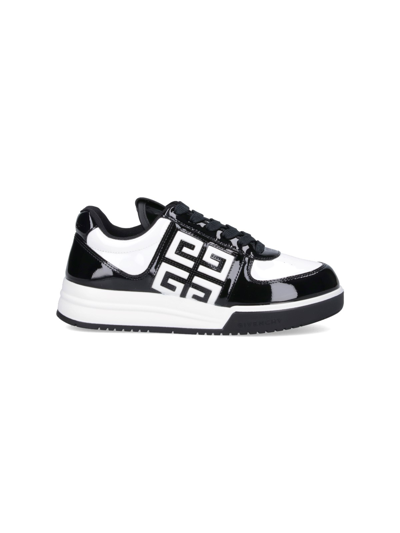 Shop Givenchy "g4" Sneakers In Black  