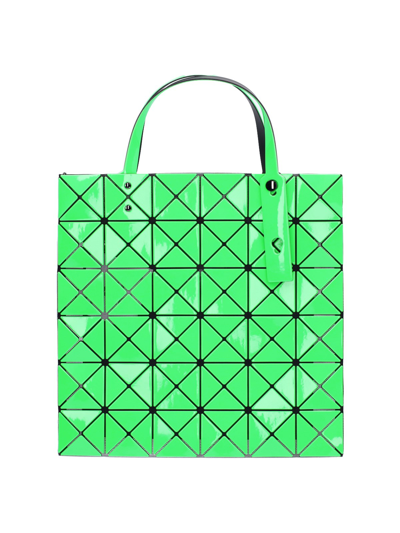 Shop Bao Bao "lucent Gloss" Tote Bag In Green