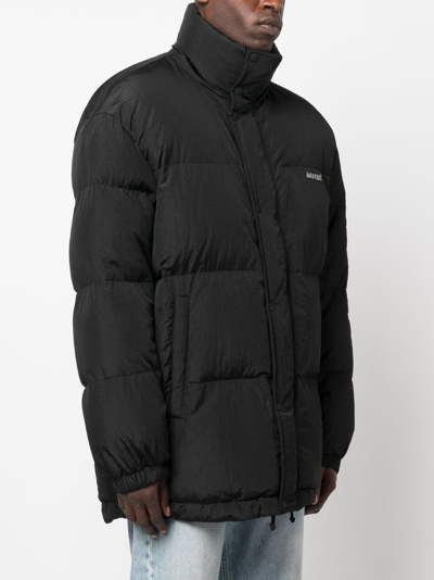 Isabel Marant Padded High-neck Jacket In Schwarz