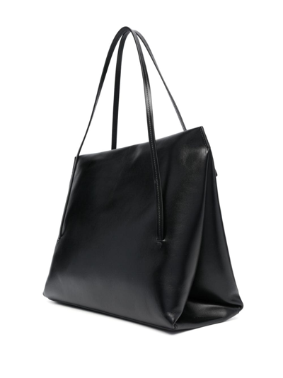 Wandler Leather Shoulder Bag In Black